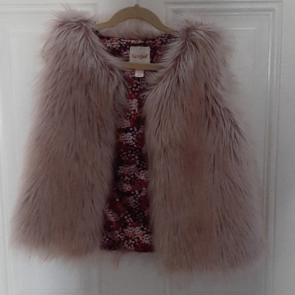 Girls Fur Vest